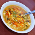 四川食府 - 酸辣湯（５８０円）２０２５年３月