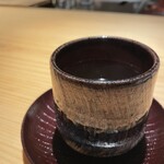 銀座 青天 - 温かいお茶