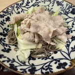 越後 へぎそば 橘屋 - 豚しゃぶ