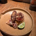 食堂 きふね - タコの唐揚げ