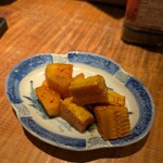 食堂 きふね - パイナップルとトウモロコシのキムチでした