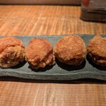食堂 きふね - まんまるの唐揚げ