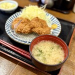 とんかつ 田 西葛西店 - 味噌汁