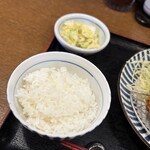 とんかつ 田 西葛西店 - ご飯