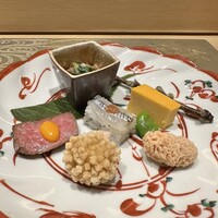 肉割烹ふたご 北新地店 - 【八寸】