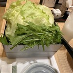 豚しゃぶ せいろ蒸し 豚匠 - 