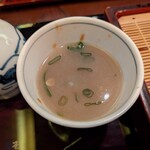 そば処 宗右ヱ門 - そば湯が濃い！