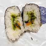 おむすび三休 - 野沢菜わさび