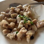 香港麺 新記 - 豚肉の海老わた炒め（仮）