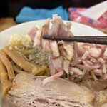 煮干らーめん 川むら - 刻みチャーシュー