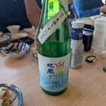 魚と肴 とおるの台所 - 旭鳳純米辛口爽快うすにごり