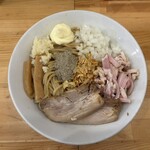 煮干らーめん 川むら - まぜそば 1,200円(300g有有)