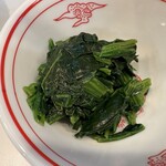 蒙古タンメン中本 - ほうれん草