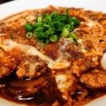 楽 - 柳川風トンカツ②