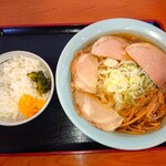 奥州製麺所 - 中華そば & ｾﾙﾌライス