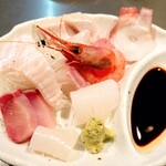 居酒屋 味平 - 刺身の盛り合わせ