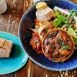 ひらみぱん - キッシュのプレートランチ