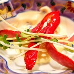 居酒屋 味平 - カイワレ・マヨの海を漂う平和主義な赤いタコ星人