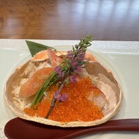 かに華 - ズワイ甲羅盛り