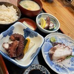 喜楽 - たこ定食