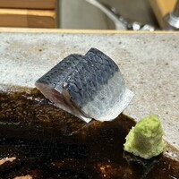 鮨料理 一高 - 酢〆のイワシ