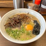 桃苑 - デラックスラーメン