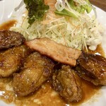 えいすけ - 牡蠣バター定食 1,700円