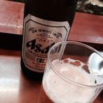 市場ずし - アサヒスーパードライで乾杯♫