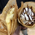 シマエナガクレープ - 料理写真: