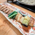 国分寺そば - 鴨焼き