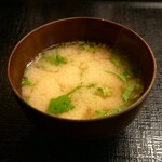 天冨久 - 味噌汁