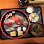 Sushi Izakaya Nihonkai - 気まぐれ握りセット990円