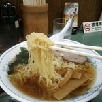 Inaka - 中おち丼セットのラーメン