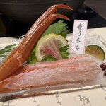 おくどさん 小柴 - カニ刺し