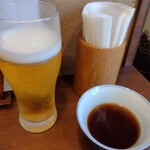 ふかがわ翁 - ビールとお茶