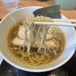 麺家 一鶴 - ストレート麺