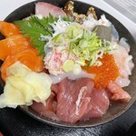 山芳亭 - 日吉津元気丼　　ご飯大盛り