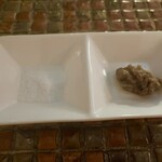 イタリアン POZ DINING - 岩塩とバーニャカウダソース