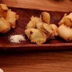 ネギッチン negi negi - 葱の天ぷら３種味比べ