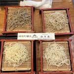 松月庵 - 料理写真:4種の蕎麦