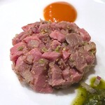レストラン イコブ - 牛肉のタルタル三種のソース　2025.3.10