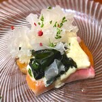 サーモンと白きくらげのクリュ　2025.3.10