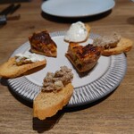 ビストロ ドゥーブルオーンズ - 本日のアミューズ