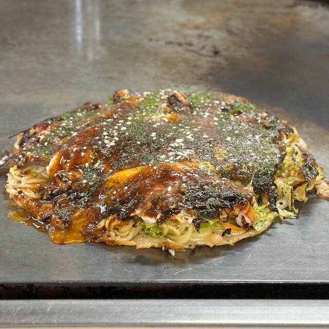 Okonomiyaki Tecchan Honten restaurant in Mihara