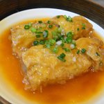 チャイナ - 豚肉ときのこの湯葉包み蒸し