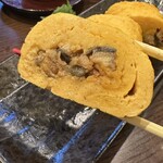 うなぎ料理 三代目うな東 昭和四十四年創業 - 想像以上に大きなうな巻き、優しいお出汁の味わいにうなぎもしっかり入ってました