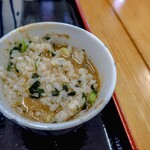 麺紡 - 〆はオリジナルブレンドスープで雑炊
