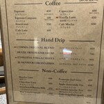 CAFE COMMA - メニュー