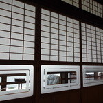 割烹 戸田本店 - 客室の障子