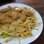 橋野食堂 - ホルモンうどん1玉、ノーマル